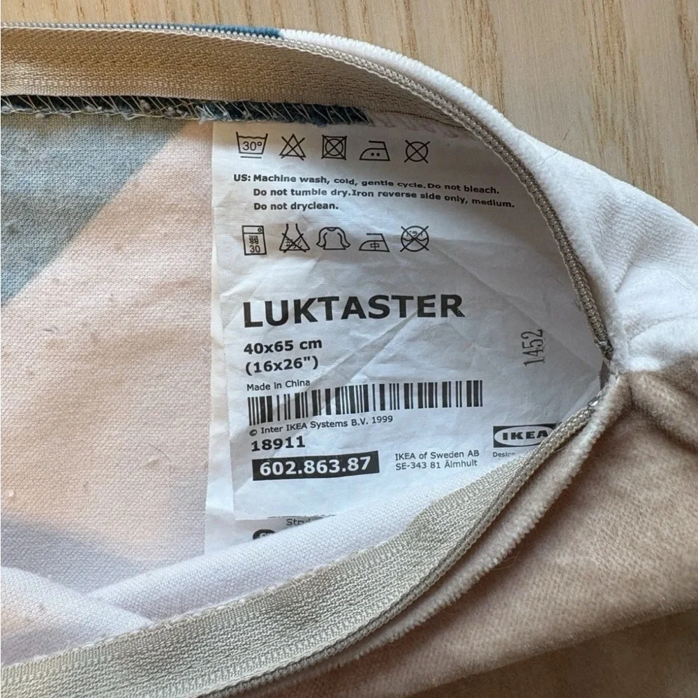 IKEA Luktaster Pillow Cover